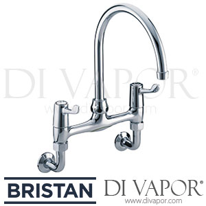 Bristan VAL WMBRSM C 6 CD Lever Wall Mounted Sink Mixer with 6 Inch (152mm) Levers Tap Parts
